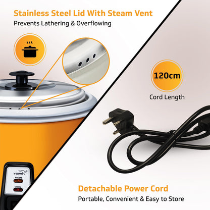 VRCD 1.8 2CB Drum Electric Rice Cooker