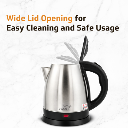 VKS15 NX Electric Kettle for Hot Water | 1.5 Litre | 1350 W | Stainless Steel Hot Water Kettle | Power Indicator | Auto cut-off