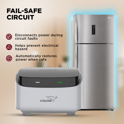 V-Guard Trossia 450 Stabilizer for Refrigerator up to 450 Litre