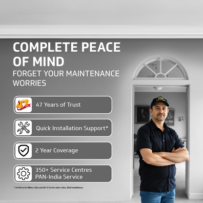 Windle Deco BLDC Ceiling fan with Remote, 1.2 m, 5-Star Rated, White