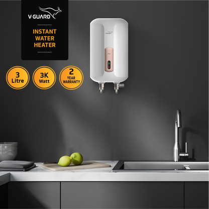 Zio Pro 3 L Instant Water Heater with Faster Heating