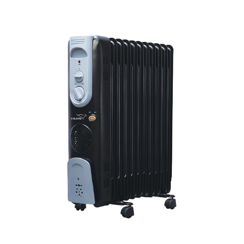 V-Guard EOFR 2900 Room Heater 11 Fin with 3 Power Settings| Quick heating with PTC fan | 2900 Watt |with 1 year warranty