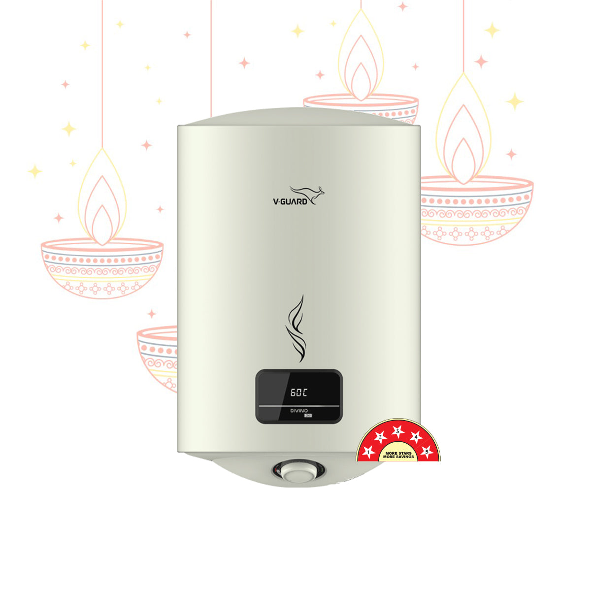 Divino DG 10 L Water Heater with Digital Display