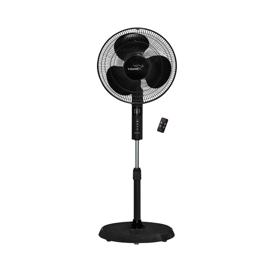 Esfera Remote 16 Black Pedestal Fan