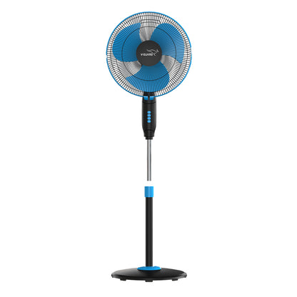 Gatimaan Pro HSP N High Speed Pedestal Fan, Blue Black