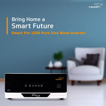 Smart Pro 1200 Pure Sine Wave 1000VA IoT Inverter for Home, Office & Shops