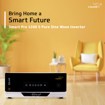 Smart Pro 1200 s Pure Sine Wave 1000VA IoT Solar Inverter for Home, Office & Shops