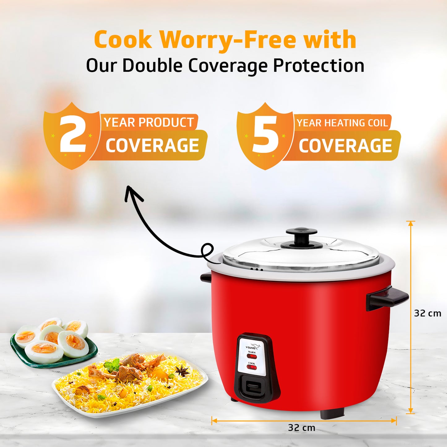 VRC 1.8 2CB Electric Rice Cooker