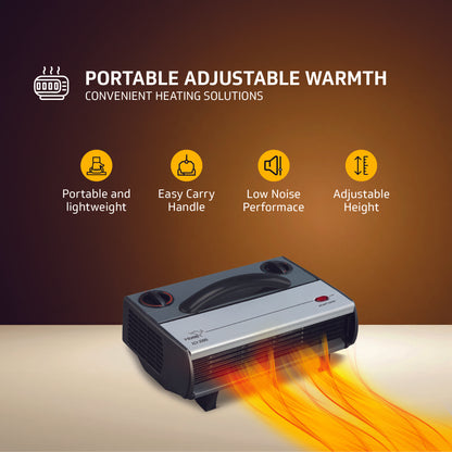 V-Guard Heat Convector ECV 2000 Over Heating Double protection, Dual Power Mode, Faster Heating