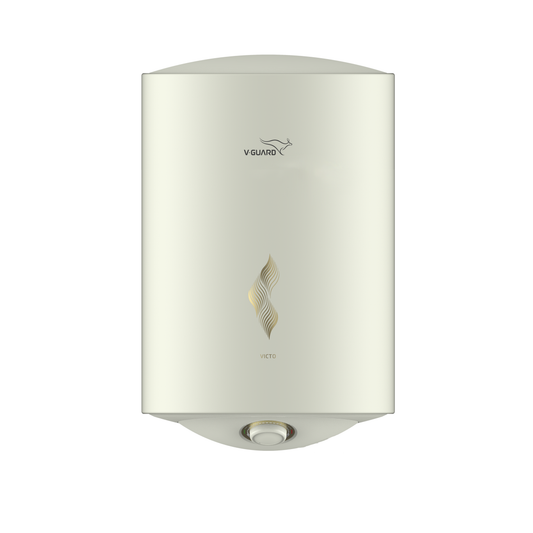 V-Guard Victo Geyser 25 Litre Water Heater for Home | High Energy Efficiency | Vitreous Enamel Coating | Free PAN India Installation & Connection Pipes