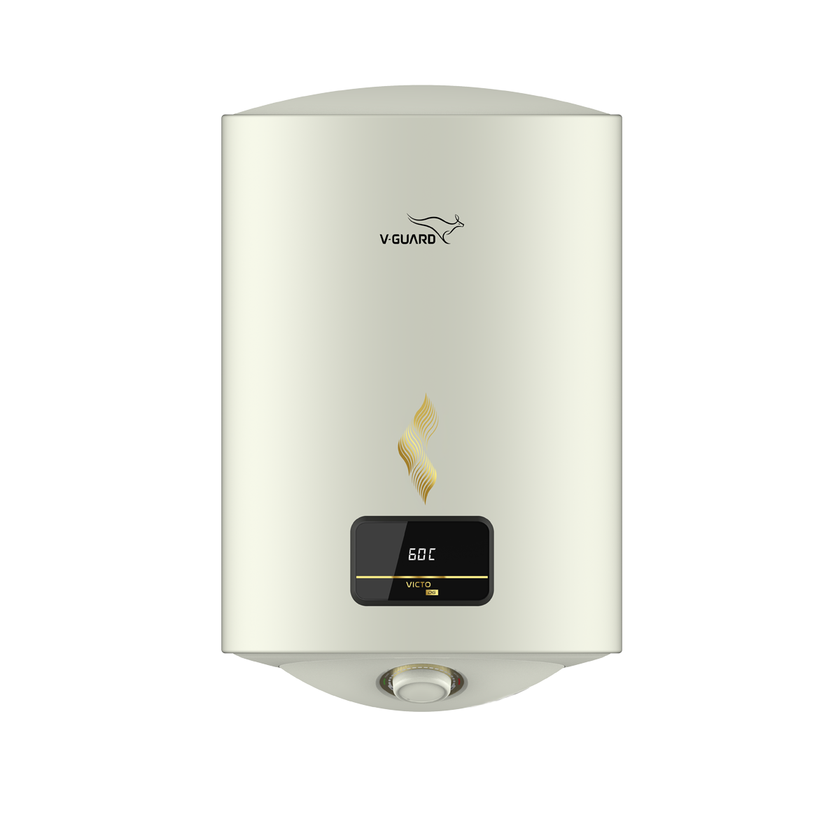V-Guard Victo DG Geyser 25 Litre Water Heater with Digital Display | High Energy Efficiency | Vitreous Enamel Coating | Free PAN India Installation & Connection Pipes