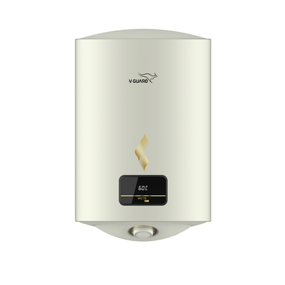 V-Guard Victo DG Geyser 25 Litre Water Heater with Digital Display | High Energy Efficiency | Vitreous Enamel Coating | Free PAN India Installation & Connection Pipes
