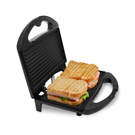 VSG80 2 Slice Grill Sandwich Maker | Fixed Non-Stick Grill Plates with Powerful 800 Watt Heating Rods |Easy to Clean Non-Stick Greblon Coating | 1 Year Warranty
