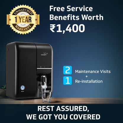 Rejive UV UF Water Purifier with Copper Protection and Superior Stainless Steel Tank (Not Suitable for tanker or borewell water)
