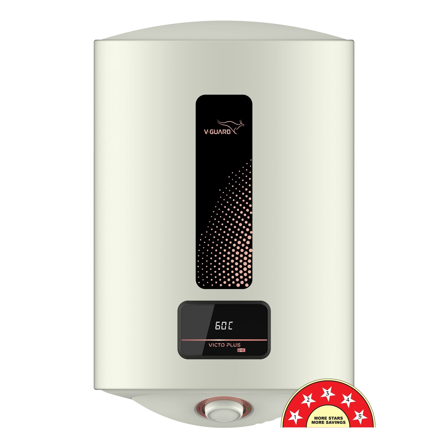Victo Plus DG 25 L Water Heater with Safe Shock Module and Digital Display