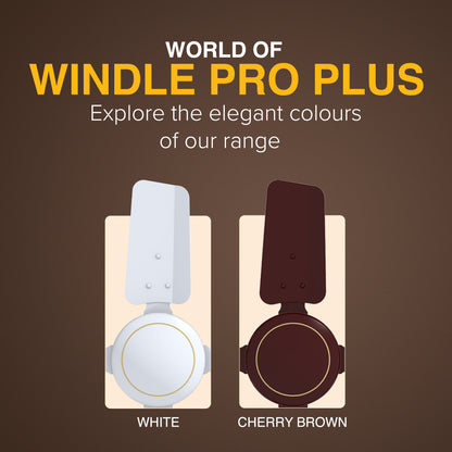 Windle Pro Plus High-Speed Ceiling Fan For Home | 100% Copper 830 RPM Motor | Powder-Coated Gloss Finish | 4 Blade Ceiling Fan | Cherry Brown | 60 cm