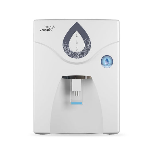 Zenora RO+UF+MB Water Purifier  TDS up to 2000 ppm, 8 Stage Purification (7L, White)