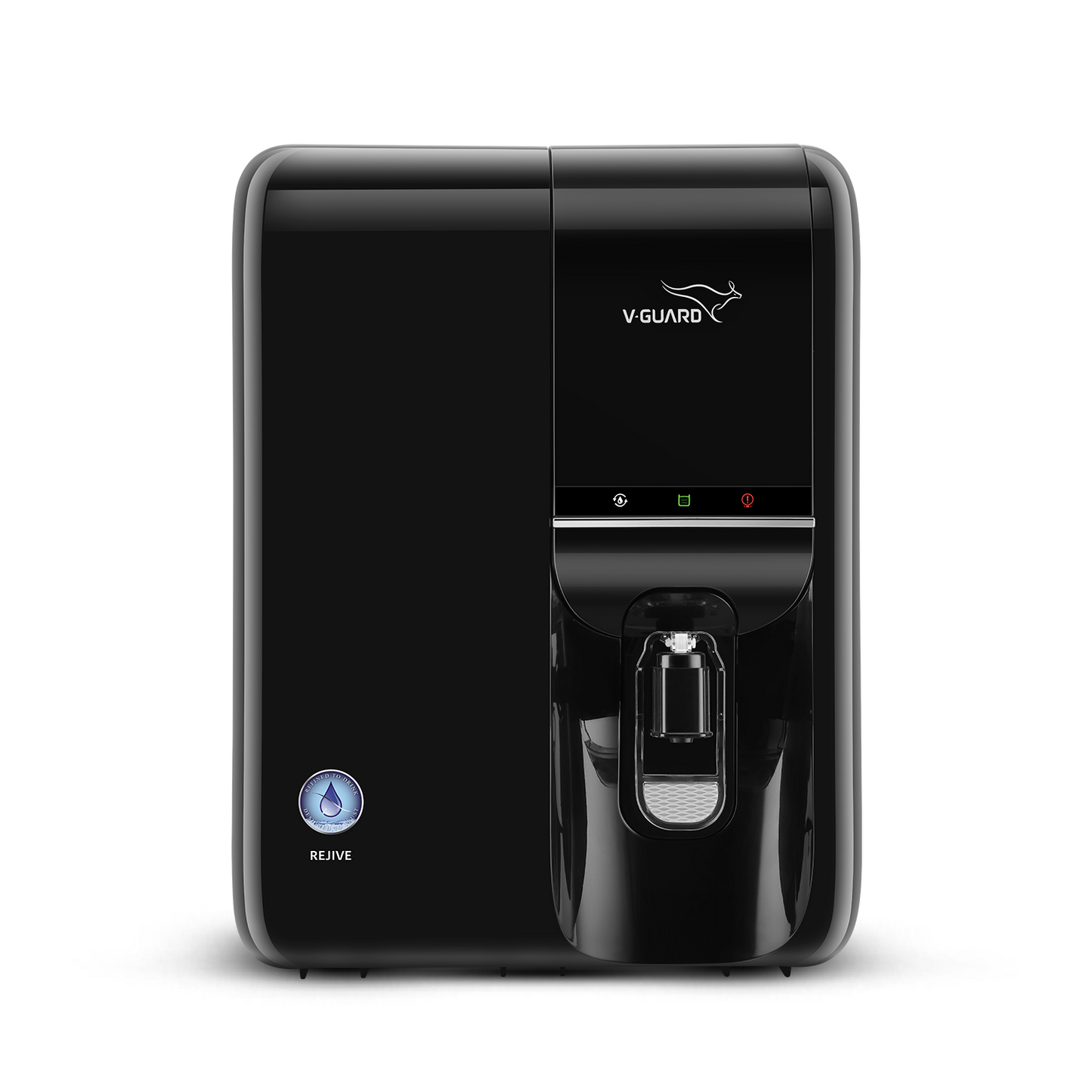 Rejive RO UV Water Purifier with Mineral Health Charger, Copper Protection and Stainless Steel Tank, 8 Stage Purification, Suitable for Water with TDS up to 2000 ppm